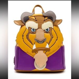 Disney Loungefly Beauty and the Beast , The Beast backpack NWT